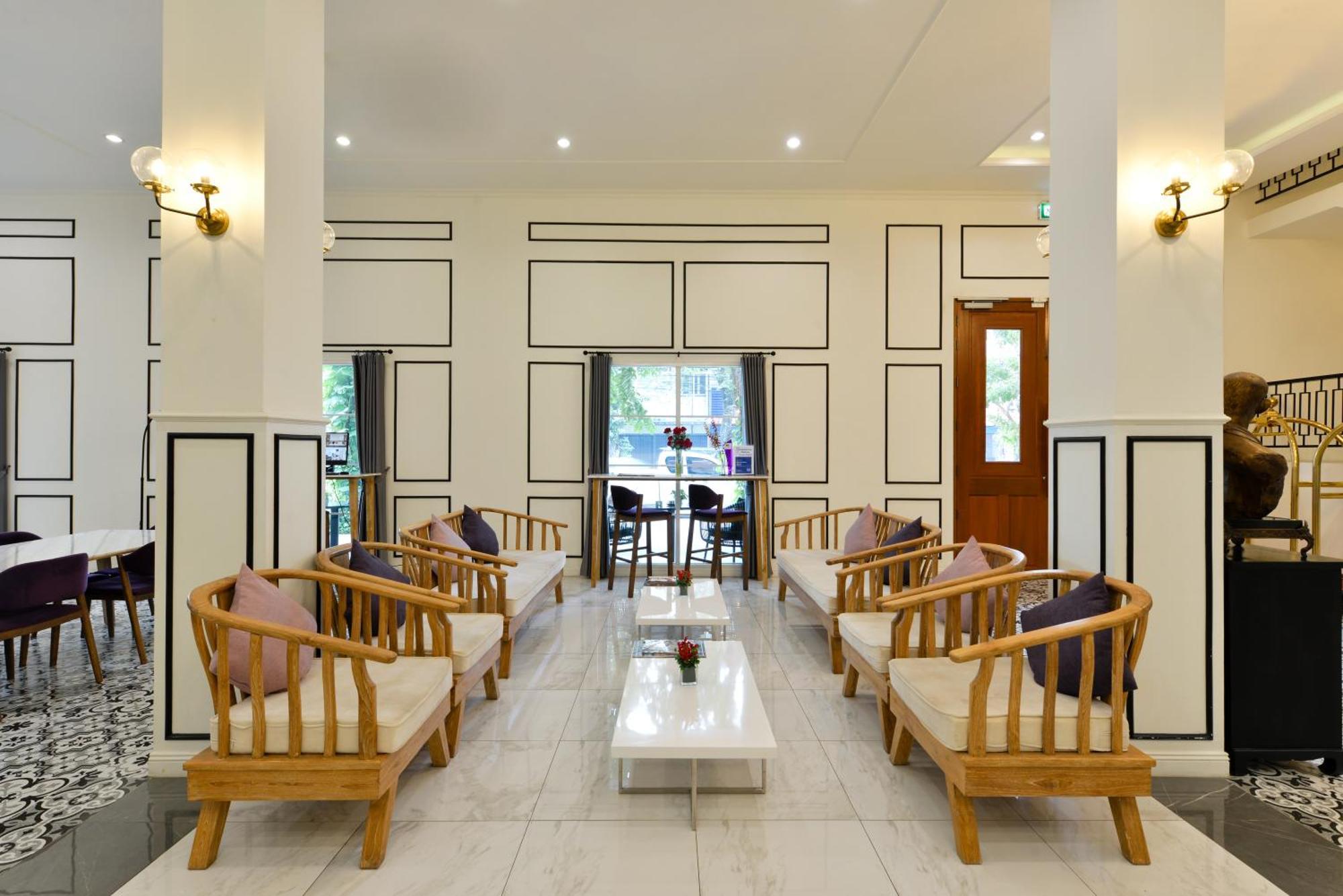 Villa De Pranakorn بانكوك المظهر الخارجي الصورة The lobby of the hotel